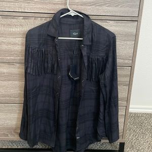Brand new with tags, Rails fringe bottom up